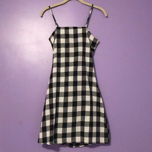 princess polly gingham dress with tie back